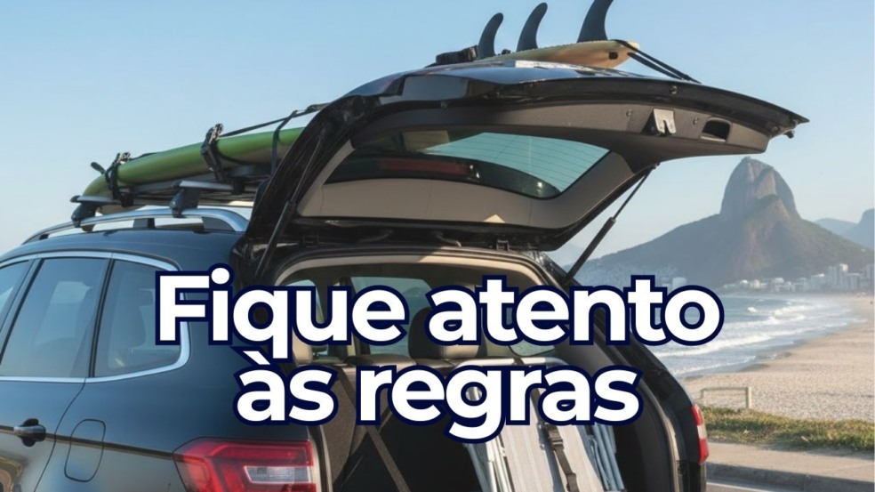 Lei de transporte de cadeiras e pranchas no carro é válida no RJ Lei de transporte de cadeiras e pranchas no carro é válida no RJ