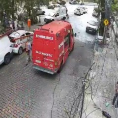 Inc&ecirc;ndio em im&oacute;vel no Rio interdita via e muda o tr&acirc;nsito