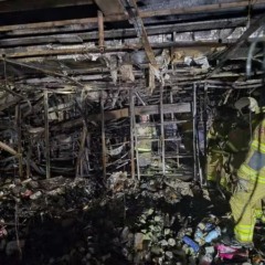 Clientes buscam retirar carros ap&oacute;s inc&ecirc;ndio em shopping do Rio