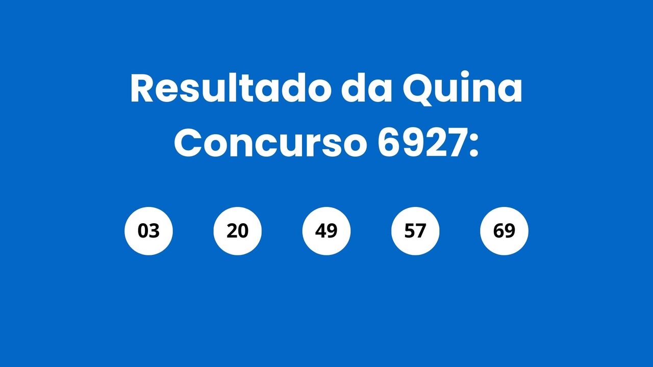 Resultado da Quina: veja números e ganhadores do concurso 6927 (quarta, 14/01) e como resgatar em Niterói e RJ