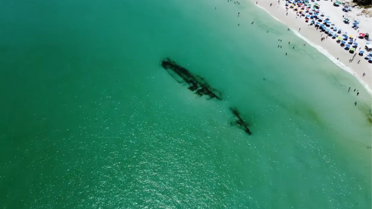 Explore um naufr&aacute;gio no litoral do RJ e viva uma experi&ecirc;ncia &uacute;nica