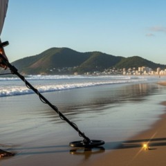 A busca por ouro na praia e o papel dos detectores de metais na recuperação de joias