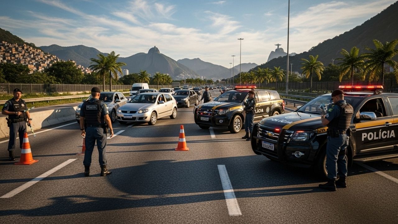 Opera&ccedil;&atilde;o Lei Seca no Rio de Janeiro alerta motoristas e pune quem descumprir as regras