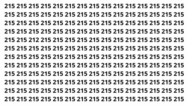 Procure o número escondido e teste sua percepção