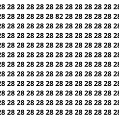 Encontre o n&uacute;mero diferente nesta sequ&ecirc;ncia em 8 segundos