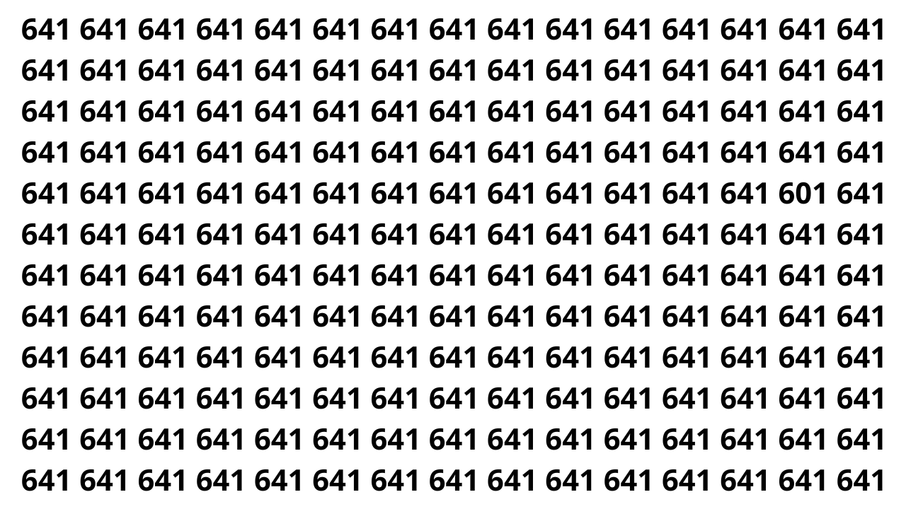 Teste sua percep&ccedil;&atilde;o: encontre o n&uacute;mero escondido em 6 segundos