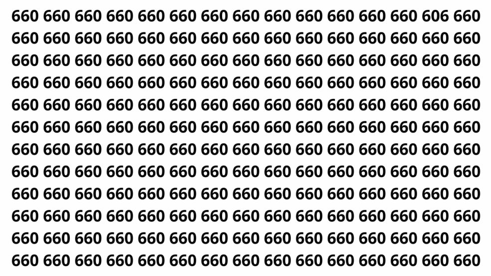 Encontre o número escondido em apenas 7 segundos Encontre o número escondido em apenas 7 segundos