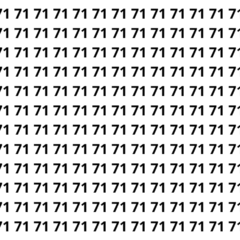 Ilusão de ótica: encontre o número diferente em 8 segundos