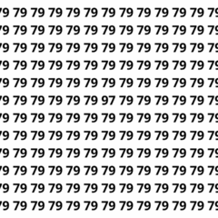 Encontre o número escondido em 8 segundos e teste sua visão