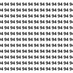 Encontre o 49 entre os números 94 em menos de 6 segundos