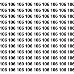 Encontre o número diferente nesta ilusão de ótica em 7 segundos