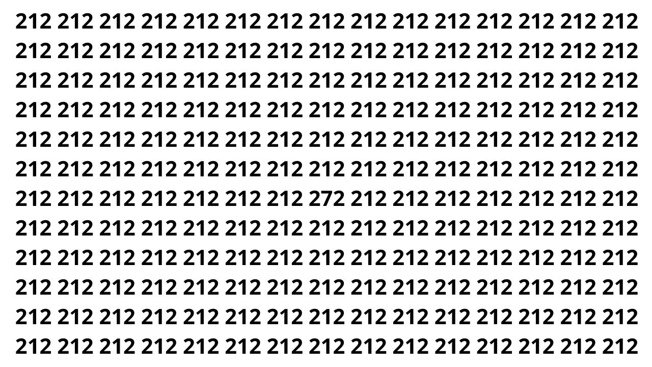 Voc&ecirc; consegue encontrar o n&uacute;mero diferente antes que o tempo acabe?