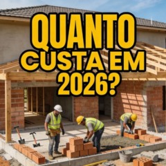 Quanto custa construir uma casa com 100m² em janeiro de 2026?