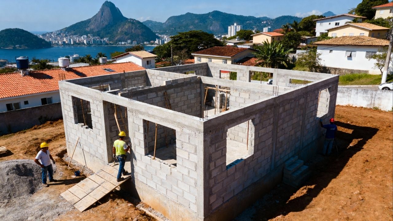 Quanto custa construir uma casa de 150m&sup2; em Niter&oacute;i em 2026?