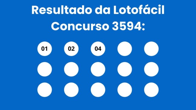 Resultado da Lotofácil: veja números e ganhadores do concurso 3594 (quinta, 22/01) e como resgatar em Niterói e RJ