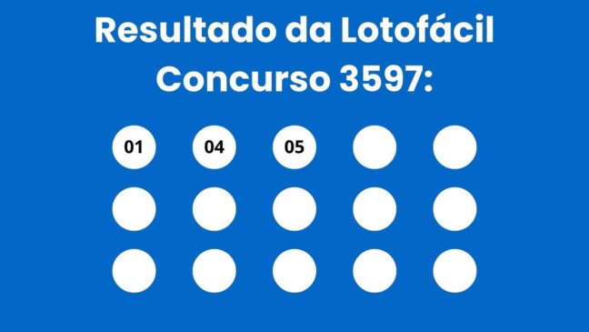 Resultado da Lotofácil: veja números e ganhadores do concurso 3597 (segunda, 26/01) e como resgatar em Niterói e RJ