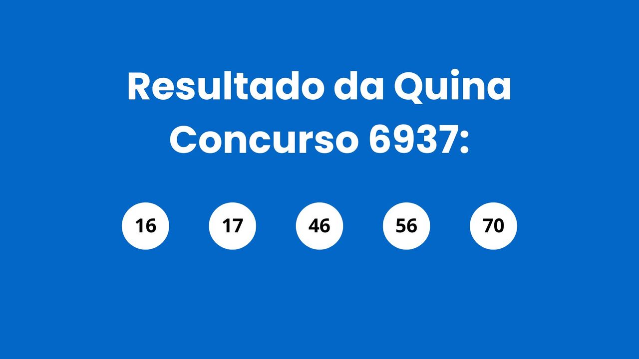 Resultado da Quina: veja n&uacute;meros e ganhadores do concurso 6937 (segunda, 26/01) e como resgatar em Niter&oacute;i e RJ