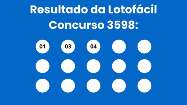 Resultado da Lotofácil: veja números e ganhadores do concurso 3598 (terça, 27/01) e como resgatar em Niterói e RJ