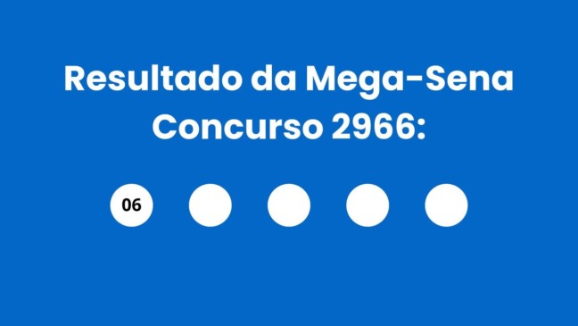 Resultado da Mega-Sena: veja n&uacute;meros e ganhadores do concurso 2966 (quinta, 29/01) e como resgatar em Niter&oacute;i e RJ