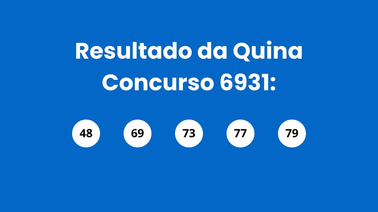 Resultado da Quina: veja n&uacute;meros e ganhadores do concurso 6931 (segunda, 19/01) e como resgatar em Niter&oacute;i e RJ