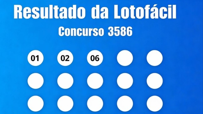 Resultado da Lotofácil: veja números e ganhadores do concurso 3586 (terça, 13/01) e como resgatar em Niterói e RJ