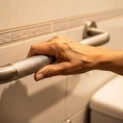 Barras de apoio no banheiro realmente previnem acidentes? Veja quando são necessárias e onde instalar