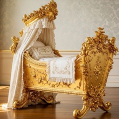 Berços de ouro e a tradição de ostentar riqueza desde o nascimento