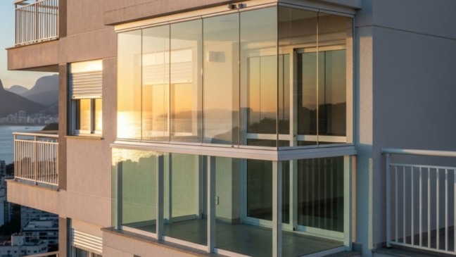 Quanto custa fazer o fechamento de varanda com cortina de vidro em um apartamento padrão em Niterói?