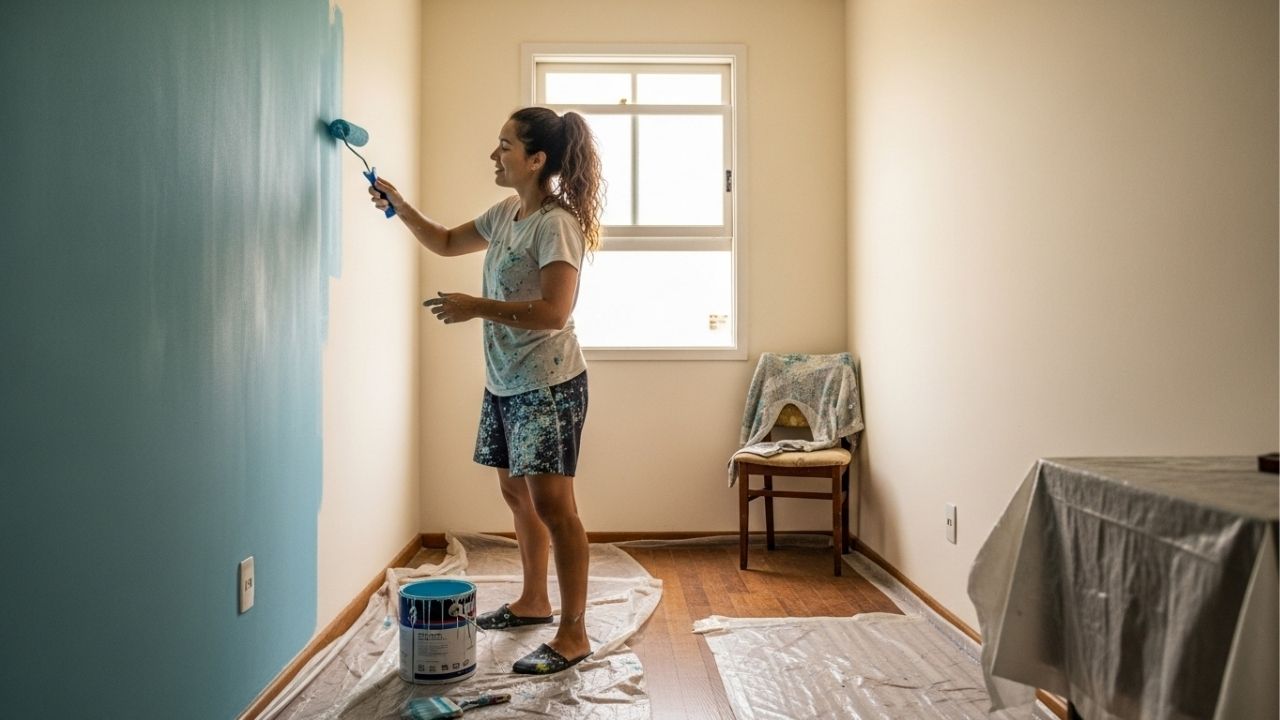 Quanto custa pintar um c&ocirc;modo de 15m&sup2; voc&ecirc; mesmo, sem contratar um profissional?