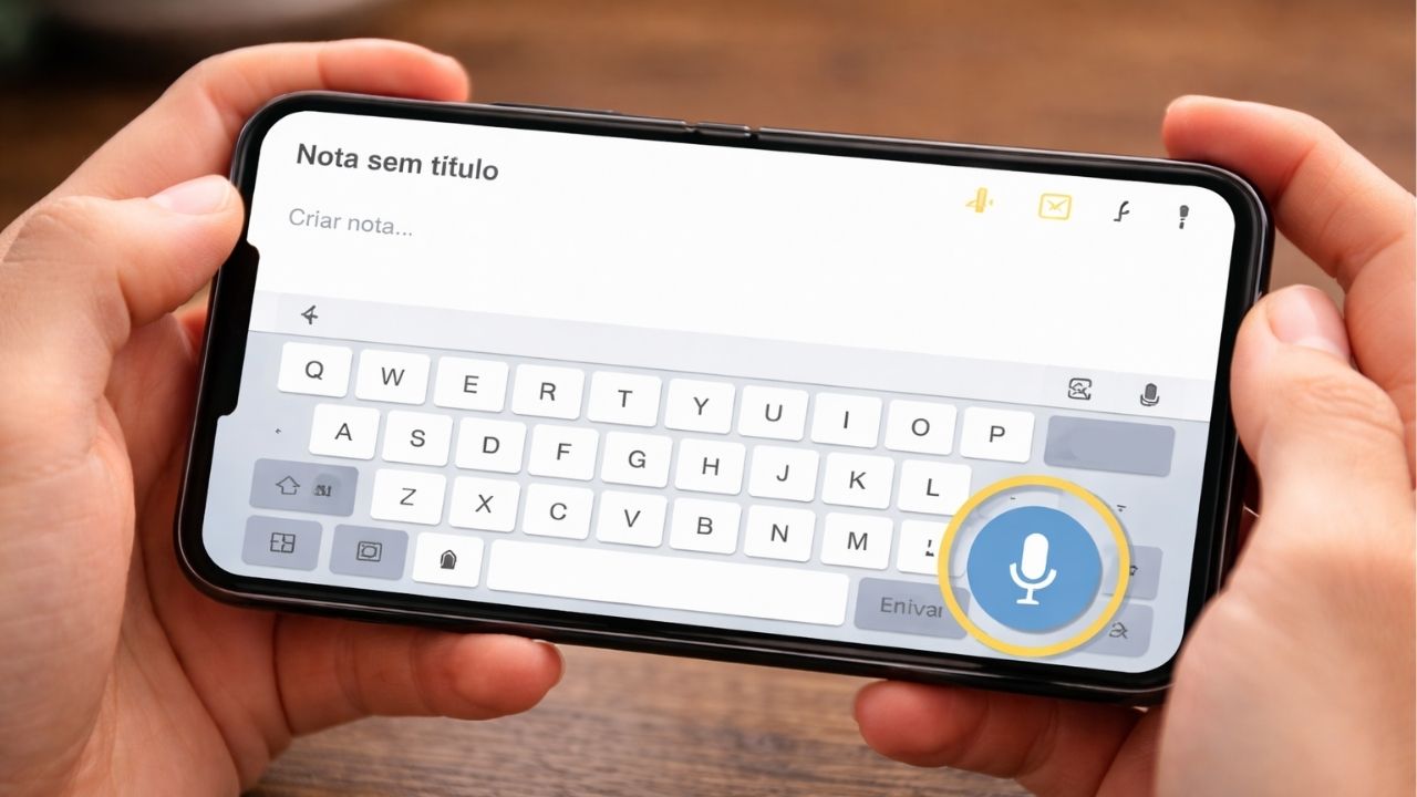 Melhor que mandar &aacute;udio: digita&ccedil;&atilde;o por voz no celular facilita a conversa com filhos e netos sem precisar digitar