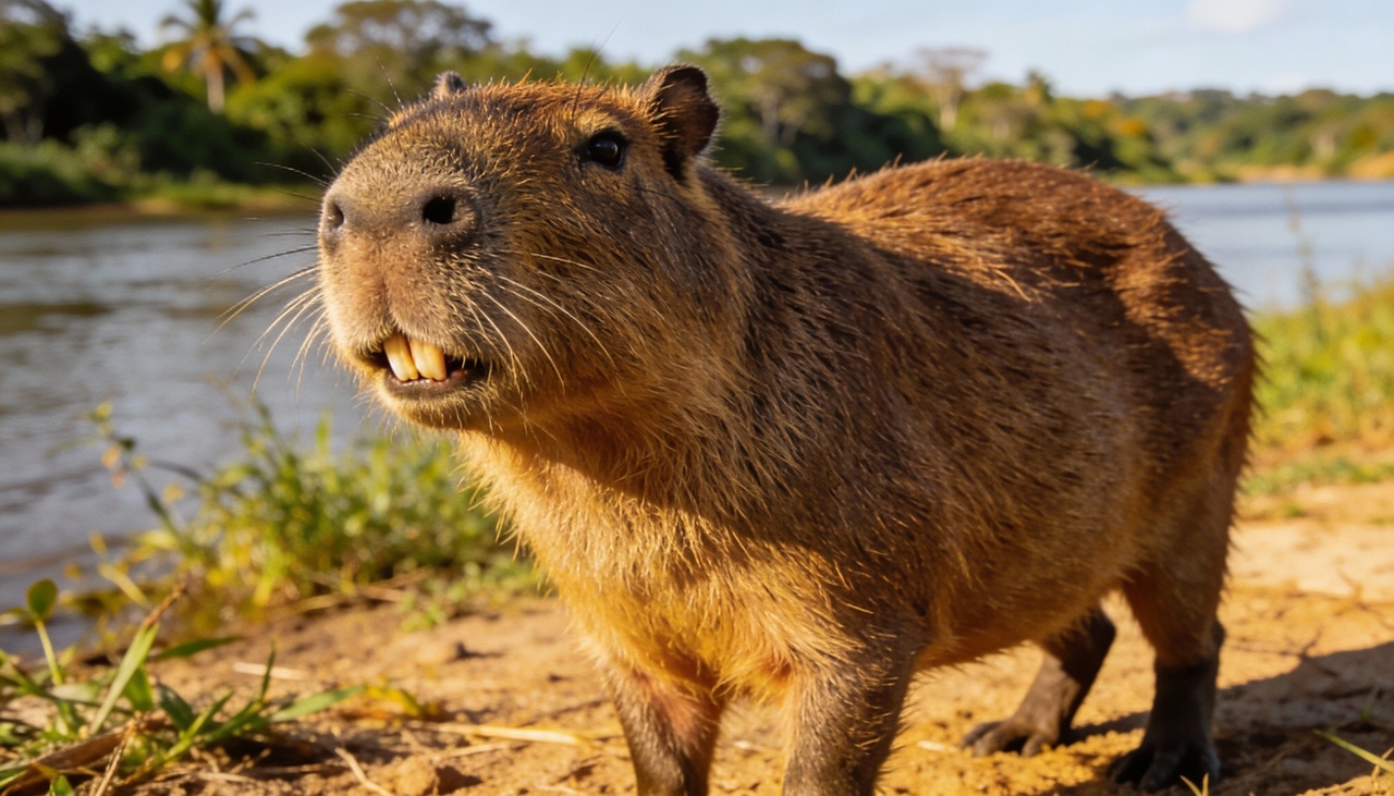 Por que as capivaras conseguem dormir tranquilamente ao lado dos jacar&eacute;s sem correr o risco de serem devoradas?