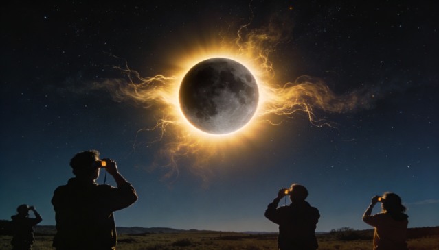 Um eclipse solar total está se aproximando. O dia se transformará em noite e esse fenômeno não se repetirá nos próximos 100 anos