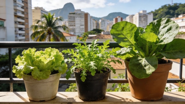 Como plantar folhas que crescem rápido no clima do Rio
