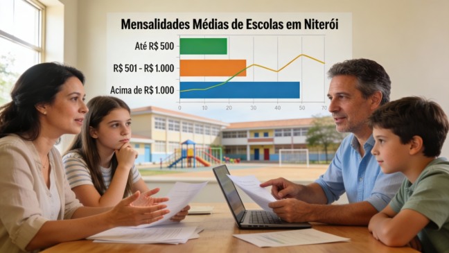 Quanto custa manter uma crian&ccedil;a em uma escola particular em Niter&oacute;i?