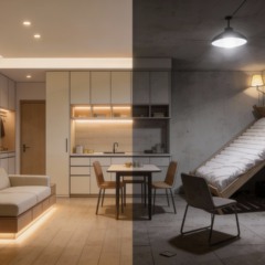 Diferenças entre casa planejada e improvisada ficam claras no uso do espaço