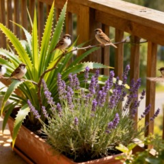 Essas 4 plantas perfumadas deixam sua varanda livre de mosquitos e cheia de pássaros