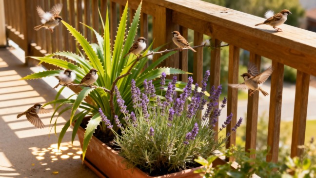 Essas 4 plantas perfumadas deixam sua varanda livre de mosquitos e cheia de pássaros