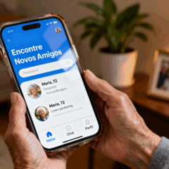 Aproveite os aplicativos de relacionamento 50+ para amizade, romance e novas experiências reais