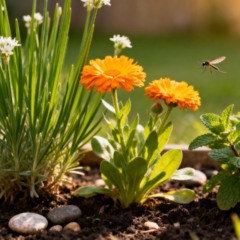 Essas plantas simples afastam insetos do jardim e reduzem o uso de inseticidas