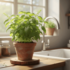 O manjericão que ocupa pouco espaço e perfuma a cozinha o ano todo em Niterói
