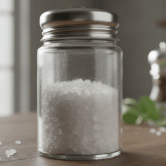 Esse pequeno detalhe pode evitar que o sal fique empedrado no saleiro