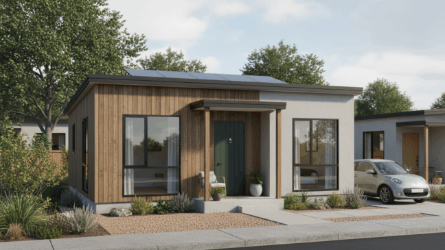 Uma casa de 50m² barata revela acertos simples que fazem o orçamento render