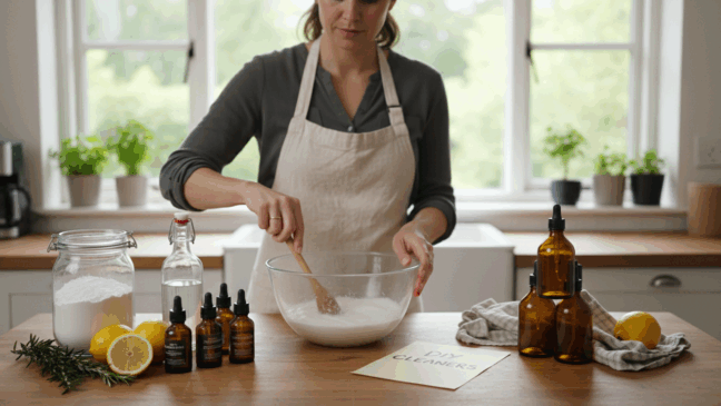 Quanto custa fazer seus próprios produtos de limpeza em casa?