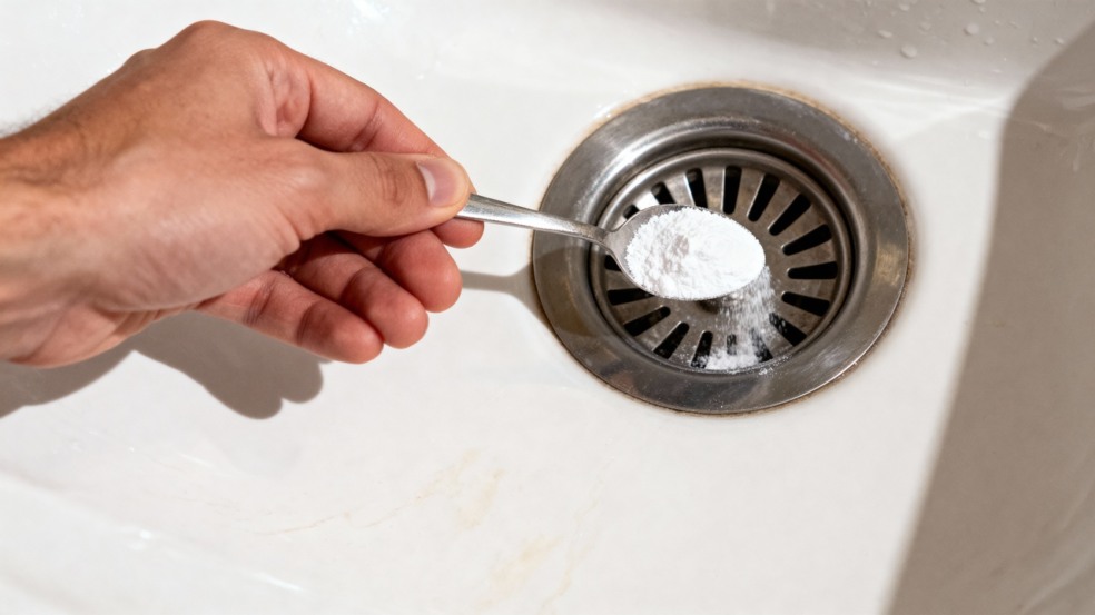 Apenas uma colher no ralo e o mau cheiro some por dias Apenas uma colher no ralo e o mau cheiro some por dias