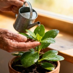 Apenas 3 minutos de cuidado diário pode fazer com que sua planta cresça saudável e se
