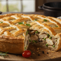 Torta salgada leve de jantar pronta em 15 minutos