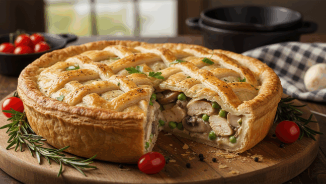 Torta salgada leve de jantar pronta em 15 minutos