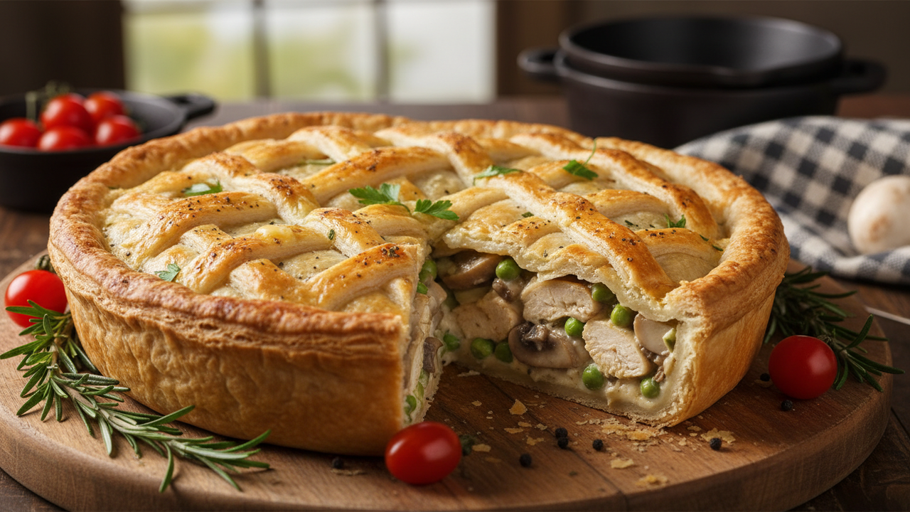 Torta salgada leve de jantar pronta em 15 minutos