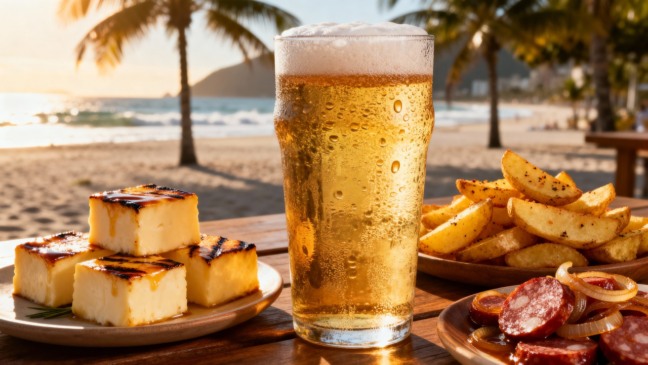 Esses petiscos combinam perfeitamente com cerveja no verão carioca