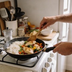 Comida rápida e fácil para quem mora sozinho sem depender de delivery